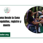 Programa Desde la Cuna 2026: requisitos, registro y monto