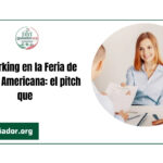 Networking en la Feria de Empleo Americana: el pitch que