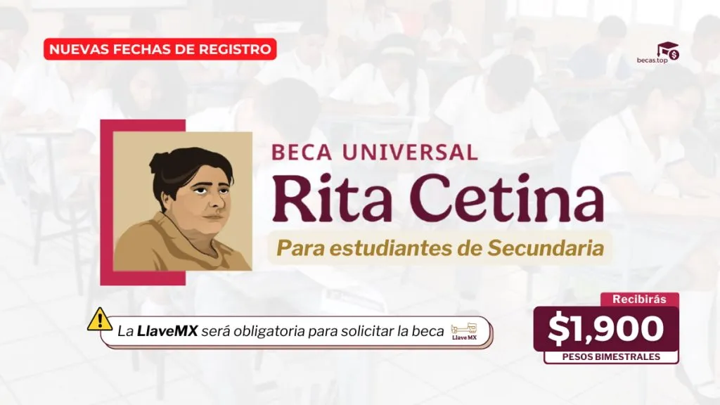 Registro a la beca Rita Cetina 2027