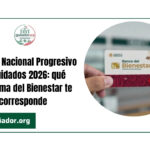 Sistema Nacional Progresivo de Cuidados 2026: qué programa del Bienestar te corresponde