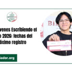 Beca Jóvenes Escribiendo el Futuro 2026: fechas del próximo registro
